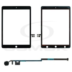 PANEL DOTYKOWY IPAD 9 GENERACJI 2021 10.2 CALI CZARNY Z TAŚMĄ KLEJĄCĄ I PRZYCISKIEM HOME
