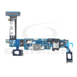 PŁYTKA/TAŚMA FLEX SAMSUNG G920 GALAXY S6 ZE ZŁĄCZEM ŁADOWANIA BIAŁA GH96-08275A [ORYGINAŁ]