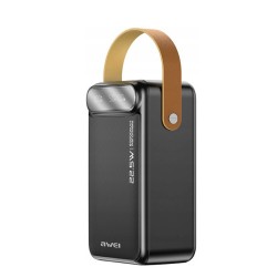 POWER BANK 60000MAH AWEI P101K 22.5W CZARNY