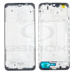 RAMKA ŚRODKOWA / KORPUS Z TAŚMĄ KLEJĄCA BATERIE DO LCD XIAOMI REDMI 9A CZARNA