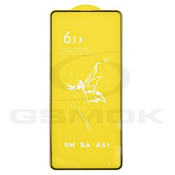 SAMSUNG A515 GALAXY A51 - SZKŁO HARTOWANE 0.3MM 5D CZARNE