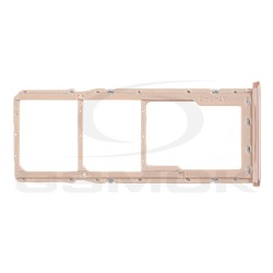 SZUFLADKA KARTY DUAL SIM SAMSUNG A750 GALAXY A7 2018 ZŁOTA