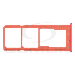 SZUFLADKA KARTY SIM I KARTY SD SAMSUNG A105 GALAXY A10 CZERWONA GH98-44169D [ORYGINAŁ]