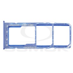 SZUFLADKA KARTY SIM I KARTY SD SAMSUNG A105 GALAXY A10 NIEBIESKA GH98-44169B [ORYGINAŁ]