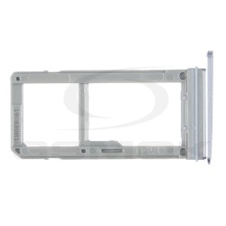 SZUFLADKA KARTY SIM I KARTY SD SAMSUNG G930 GALAXY S7 SREBRNA GH98-39260A [ORYGINAŁ]