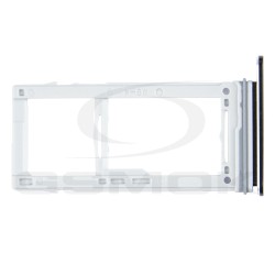 SZUFLADKA KARTY SIM I KARTY SD SAMSUNG G960 GALAXY S9 DUOS CZARNA GH98-42650A [ORYGINAŁ]