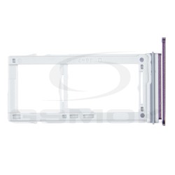 SZUFLADKA KARTY SIM I KARTY SD SAMSUNG G965 GALAXY S9 PLUS DUOS FIOLETOWA GH98-42575B [ORYGINAŁ]