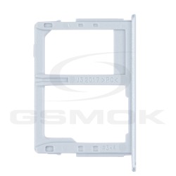 SZUFLADKA KARTY SIM I KARTY SD SAMSUNG J330 GALAXY J3 2017 BLUE SILVER GH61-12704B [ORYGINAŁ]