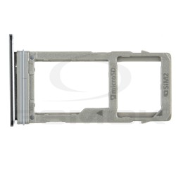 SZUFLADKA KARTY SIM I SD SAMSUNG A530 GALAXY A8 2018 DUAL CZARNA GH98-42519A [ORYGINAŁ]