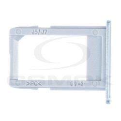 SZUFLADKA KARTY SIM SAMSUNG J530 J5 2017 J730 J7 2017 SILVER BLUE GH64-06463B GH64-06278B [ORYGINAŁ]