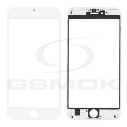 SZYBKA IPHONE 6S PLUS BIAŁA Z RAMKĄ I KLEJEM OCA