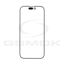 SZYBKA LCD IPHONE 16 PLUS CZARNA Z KLEJEM OCA G + OCA PRO