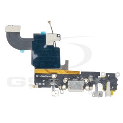 TAŚMA FLEX IPHONE 6S ZE ZŁĄCZEM ŁADOWANIA SZARA