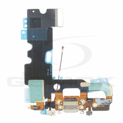 TAŚMA FLEX IPHONE 7 ZE ZŁĄCZEM ŁADOWANIA SZARA
