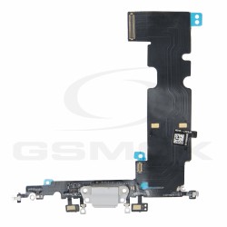 TAŚMA FLEX IPHONE 8 PLUS ZE ZŁĄCZEM ŁADOWANIA I MIKROFONEM BIAŁA