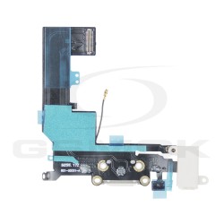TAŚMA FLEX IPHONE SE ZE ZŁĄCZEM ŁADOWANIA BIAŁA