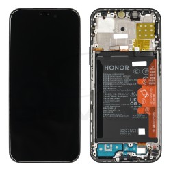 WYŚWIETLACZ LCD DO HUAWEI HONOR 200 LITE CZARNY Z RAMKĄ I BATERIĄ  0235ALPR ORYGINAŁ SERVICE PACK