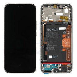 WYŚWIETLACZ LCD DO HUAWEI HONOR 400 LITE 5G Z RAMKĄ I BATERIĄ SZARY 0235ANTA ORYGINAŁ SERVICE PACK