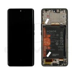 WYŚWIETLACZ LCD DO HUAWEI HONOR X50 CZARNY Z RAMKĄ I BATERIĄ 0235AGJG ORYGINAŁ SERVICE PACK