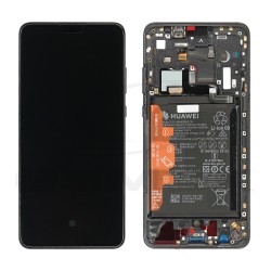 WYŚWIETLACZ LCD DO HUAWEI MATE 30 Z RAMKĄ I BATERIĄ CZARNY 02353DVD 02354HPC ORYGINAŁ SERVICE PACK