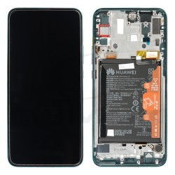 WYŚWIETLACZ LCD DO HUAWEI P SMART Z Z RAMKĄ I BATERIĄ ZIELONY 02352RXT ORYGINAŁ SERVICE PACK