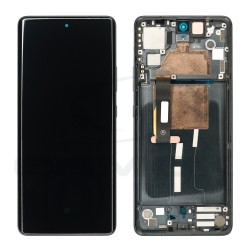 WYŚWIETLACZ LCD DO MOTOROLA EDGE 30 FUSION Z RAMKĄ CZARNY 5D68C21527 5D68C21187 ORYGINAŁ SERVICE PACK