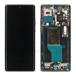 WYŚWIETLACZ LCD DO MOTOROLA EDGE 30 ULTRA Z RAMKĄ CZARNY 5D68C21452 5D68C21260 ORYGINAŁ SERVICE PACK