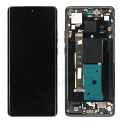 WYŚWIETLACZ LCD DO MOTOROLA EDGE 40 CZARNY Z RAMKĄ 5D68C22670 5D68C22860 ORYGINAŁ SERVICE PACK