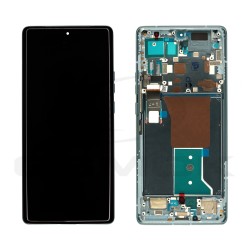 WYŚWIETLACZ LCD DO MOTOROLA EDGE 40 PRO Z RAMKĄ NIEBIESKI 5D68C22011 5D68C21987 ORYGINAŁ SERVICE PACK