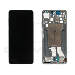 WYŚWIETLACZ LCD DO MOTOROLA EDGE 70 5G SZARY Z RAMKĄ 5D68C31541 ORYGINAŁ SERVICE PACK