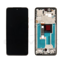 WYŚWIETLACZ LCD DO MOTOROLA MOTO EDGE 50 NEO XT2409-1 BEŻOWY LATTE Z RAMKĄ 5D68C28685 5D68C28693 5D68C28370 ORYGINAŁ SERVICE PACK