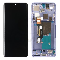 WYŚWIETLACZ LCD DO MOTOROLA MOTO EDGE 50 PRO XT2403 Z RAMKĄ LAWENDOWY 5D68C24323 5D68C24093 5D68C24326 ORYGINAŁ SERVICE PACK