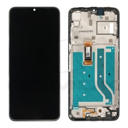 WYŚWIETLACZ LCD DO MOTOROLA MOTO G50 5G XT2149 Z RAMKĄ CZARNY 5D68C18927 ORYGINAŁ SERVICE PACK