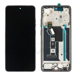 WYŚWIETLACZ LCD DO MOTOROLA MOTO G56 Z RAMKĄ CZARNY 5D68C30208 5D68C30294 ORYGINAŁ SERVICE PACK