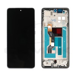 WYŚWIETLACZ LCD + PANEL DOTYKOWY KOMPLET MOTOROLA MOTO G86 5G FIOLETOWY Z RAMKĄ 5D68C30475 ORYGINAŁ SERVICE PACK