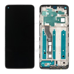 WYŚWIETLACZ LCD + PANEL DOTYKOWY KOMPLET MOTOROLA MOTO G9 PLUS Z RAMKĄ 5D68C17281 ORYGINAŁ SERVICE PACK