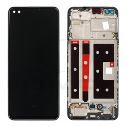 WYŚWIETLACZ LCD + PANEL DOTYKOWY KOMPLET OPPO RENO 4 LITE Z RAMKĄ 4904988 ORYGINAŁ SERVICE PACK