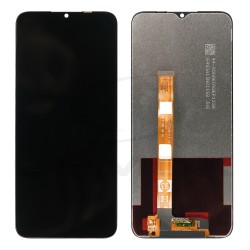 WYŚWIETLACZ LCD + PANEL DOTYKOWY KOMPLET REALME C25 CZARNY [TFT]