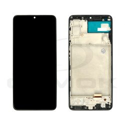 WYŚWIETLACZ LCD DO SAMSUNG A225 GALAXY A22 4G CZARNY Z RAMKĄ [OLED]