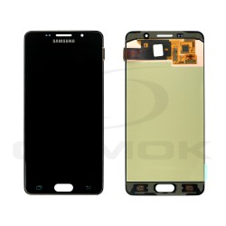 WYŚWIETLACZ LCD DO SAMSUNG A510 GALAXY A5 2016 CZARNY GH97-18250B ORYGINAŁ SERVICE PACK