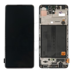 WYŚWIETLACZ LCD DO SAMSUNG A515 GALAXY A51 2020 Z RAMKĄ GH82-21680A GH82-21669A GH82-22084A GH82-22083A GH97-2U898A ORYGINAŁ SERVICE PACK