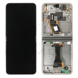WYŚWIETLACZ LCD DO SAMSUNG F731 GALAXY Z FLIP 5 BEŻOWY Z RAMKĄ GH82-31828B GH82-31827B ORYGINAŁ SERVICE PACK
