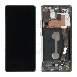 WYŚWIETLACZ LCD DO SAMSUNG G770 GALAXY S10 LITE CZARNY Z RAMKĄ GH82-22044A GH82-21672A GH82-21992A GH82-22045A ORYGINAŁ SERVICE PACK