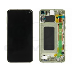 WYŚWIETLACZ LCD DO SAMSUNG G970 GALAXY S10E ŻÓŁTY Z RAMKĄ GH82-18852G GH82-18836G ORYGINAŁ SERVICE PACK