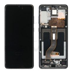 WYŚWIETLACZ LCD DO SAMSUNG G985 G986 GALAXY S20 PLUS CZARNY Z RAMKĄ BEZ KAMERY GH82-22465A GH82-22326A GH82-22145A GH82-31445A GH82-31442A GH82-31444A GH82-31441A GH82-22134A ORYGINAŁ SERVICE PACK