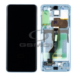 WYŚWIETLACZ LCD DO SAMSUNG G985 G986 GALAXY S20 PLUS JASNY NIEBIESKI Z RAMKĄ GH82-22145D GH82-22134D ORYGINAŁ SERVICE PACK WYŚWIETLACZ LCD DO SAMSUNG G985 G986 GALAXY S20 PLUS JASNY NIEBIESKI Z RAMKĄ GH82-22145D GH82-22134D ORYGINAŁ SERVICE PACK