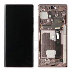 WYŚWIETLACZ LCD DO SAMSUNG N986 GALAXY NOTE 20 ULTRA 5G BRĄZ BEZ KAMERY GH82-31454D GH82-31460D GH82-31453D GH82-31457D GH82-31459D GH82-31461D GH82-31458D ORYGINAŁ SERVICE PACK