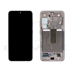 WYŚWIETLACZ LCD DO SAMSUNG S911 GALAXY S23 LAWENDOWY Z RAMKĄ GH82-30481D GH82-30480D GH82-31001D GH82-30482D ORYGINAŁ SERVICE PACK