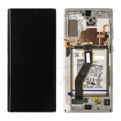 WYŚWIETLACZ LCD DO SAMSUNG Z BATERIĄ N975 GALAXY NOTE 10 PLUS BIAŁY Z RAMKĄ GH82-20841B ORYGINAŁ SERVICE PACK WYŚWIETLACZ LCD DO SAMSUNG Z BATERIĄ N975 GALAXY NOTE 10 PLUS BIAŁY Z RAMKĄ GH82-20841B ORYGINAŁ SERVICE PACK