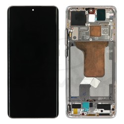 WYŚWIETLACZ LCD DO XIAOMI 12X 5G Z RAMKĄ FIOLETOWY 5600050L3A00 56000D0L3A00 ORYGINAŁ SERVICE PACK